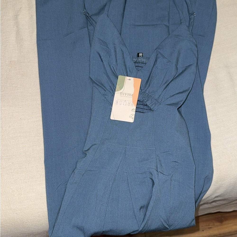 Blue Jumpsuit